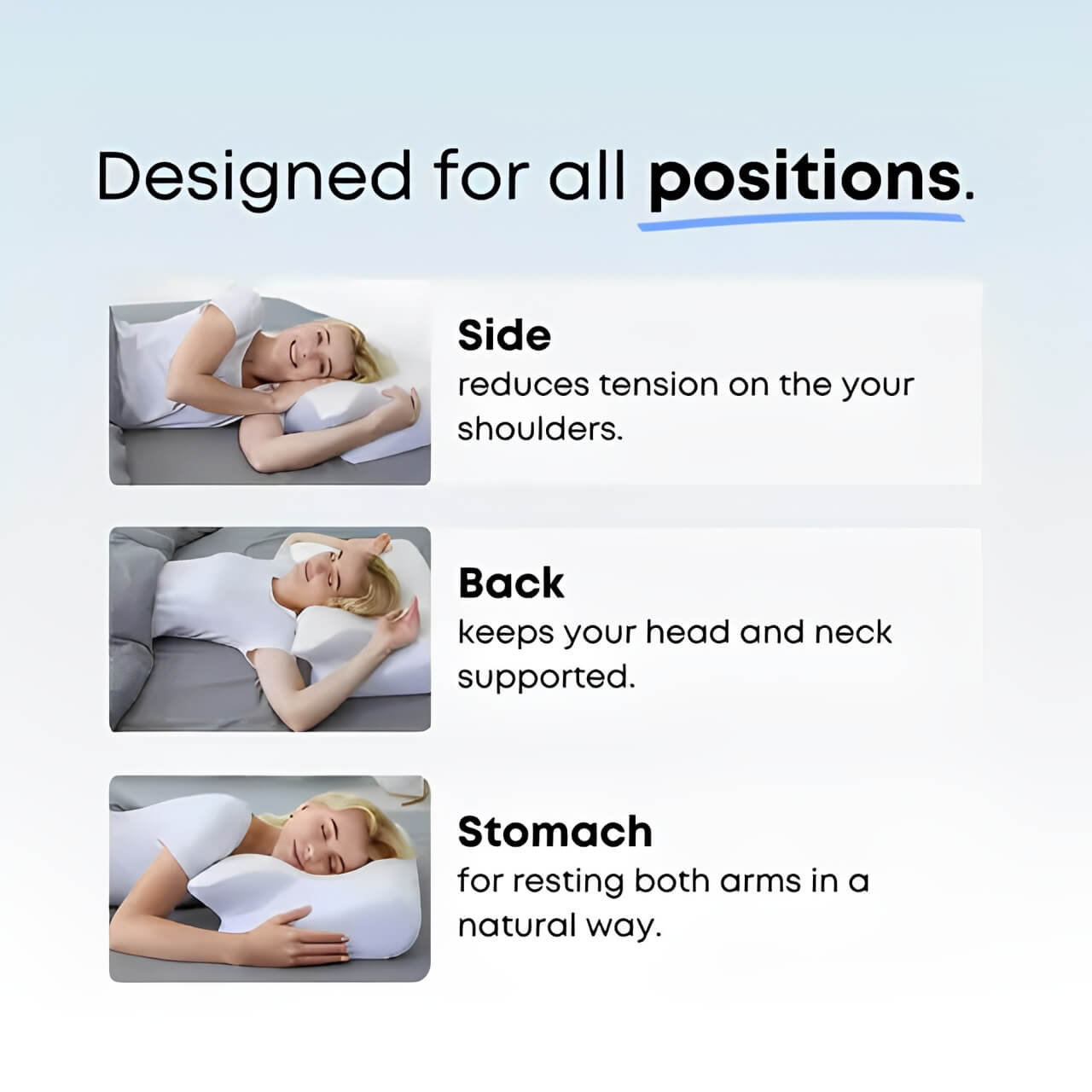 HealFlows™ Premium Ergonomic Pillow